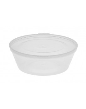 Κύπελλο για σως PP διάφανο με καπάκι 180ml (6oz) (50τεμ.)	
