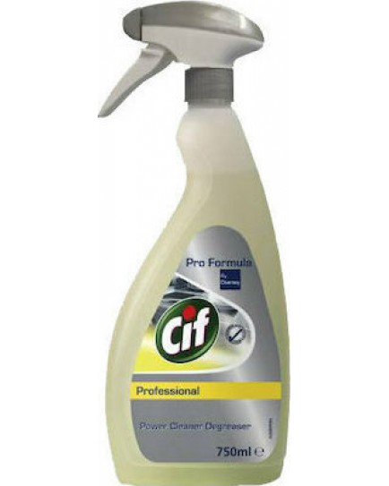 Καθαριστικό για Λίπη Power Cleaner Degreaser Spray Cif  750ml