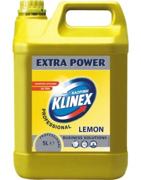 Υγρό χλώριο παχύρευστο ''Λεμόνι'' KLINEX 5lt