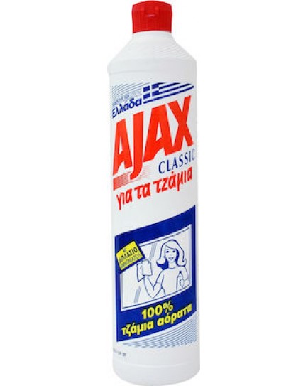 Υγρό τζαμιών οβίδα classic Ajax (500ml)