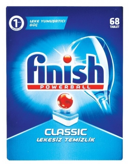 Ταμπλέτες πλυντηρίου πίατων Finish 68τμχ