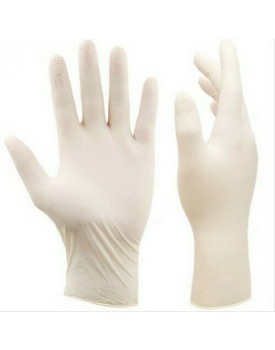 Γάντια Latex με πούδρα 100τμχ