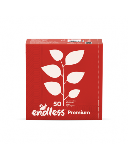 Χαρτοπετσέτα  ''Premium'' κόκκινη 50φ Endless